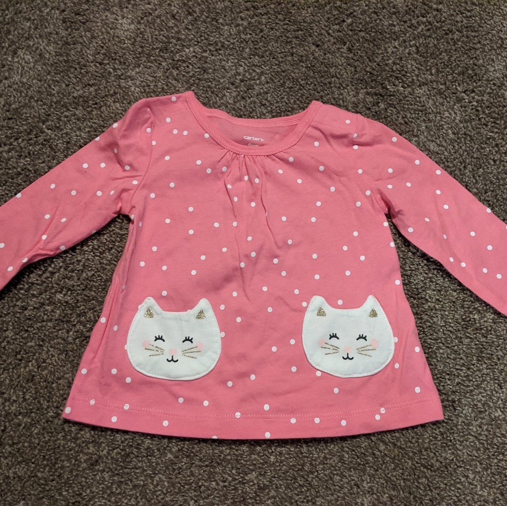 Carter's 9M Pink Polka Dot